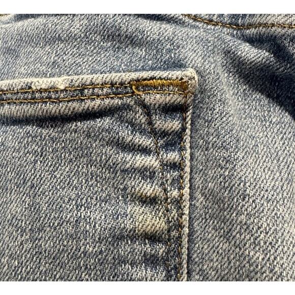 FRAME Le High Straight Jeans Women’s Size 30 High Rise Wash Denim Crop Zip READ - Picture 9 of 9
